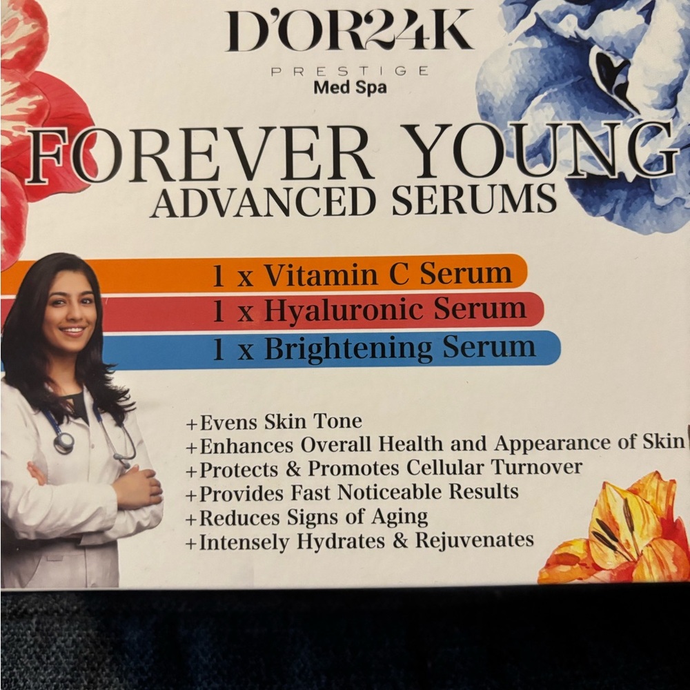 Dor Med Spa Forever Young Advanced Serums Collection BNIB - Picture 2 of 12